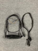 Imported British-style water-rein cowhide water-rein horse faucet equestrian supplies horse bitless canary harness 1109