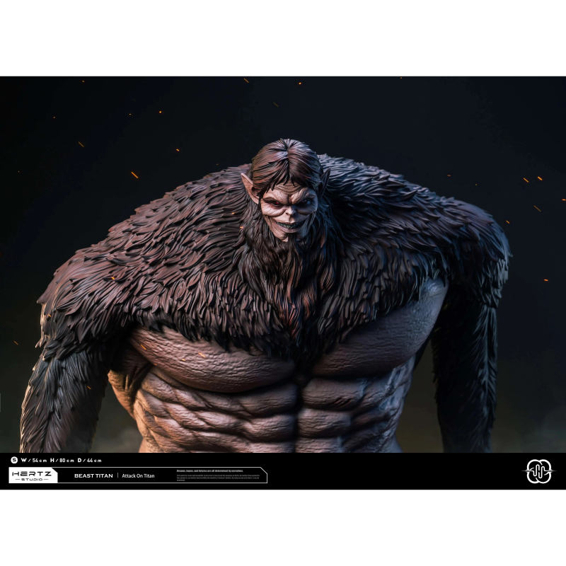 Jc Model Toys Hertz Beast Titan Jik Beast Titan Attack on Titan Gk Limited Edition Figure