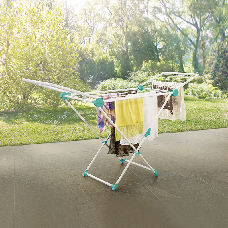 Likai Austria imported folding lightweight MINI clothes rack MINT green