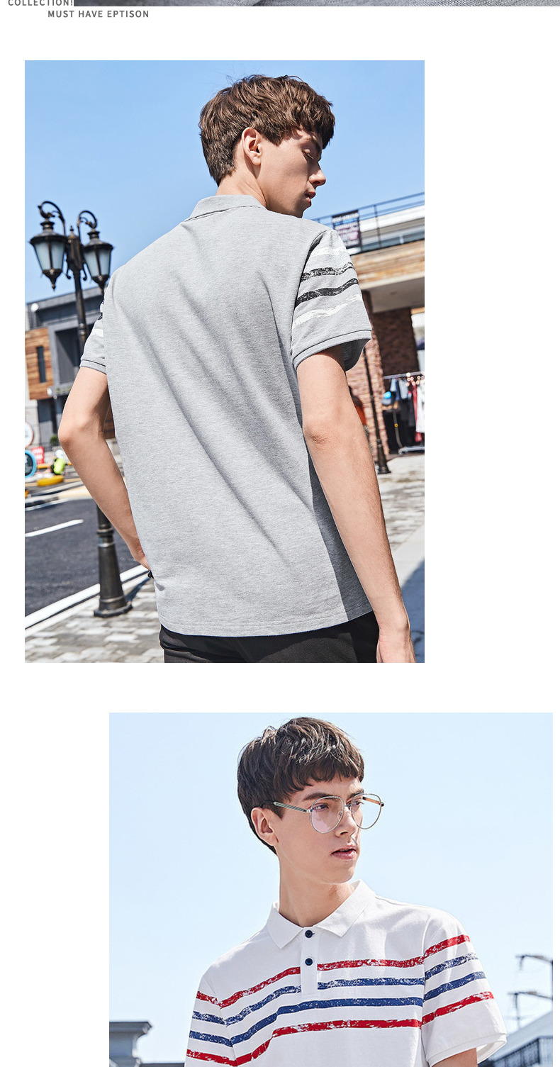Quần áo Tiancheng 2019 mùa hè mới cho nam áo sơ mi polo giản dị ve áo Paul áo sơ mi nam ngắn tay ngắn áo cotton nam