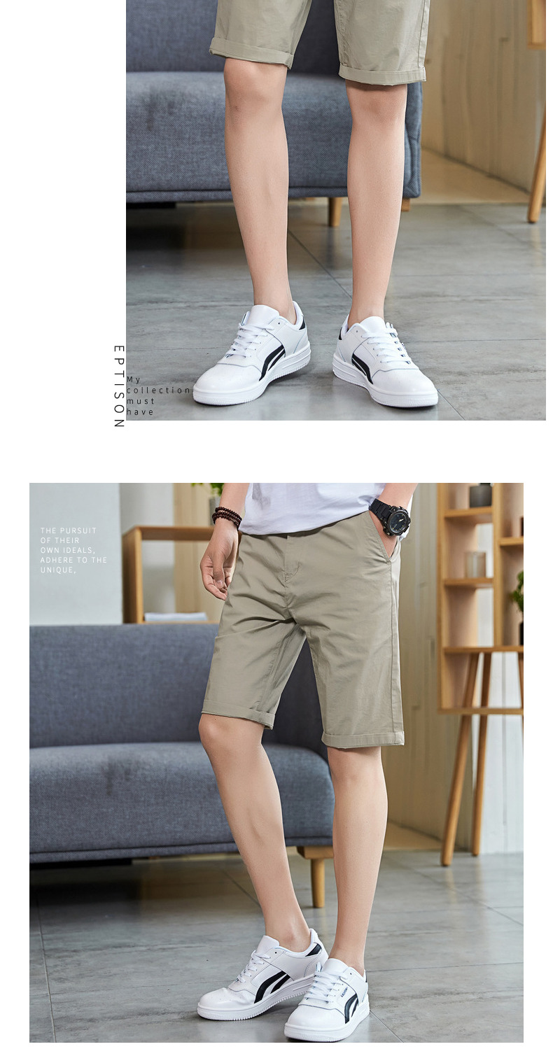 Sản phẩm quần áo Tiancheng 2019 hè mới giản dị quần short bé trai xu hướng phiên bản Hàn Quốc đơn giản của giới trẻ hoang dã năm điểm quần quần tây nam đẹp