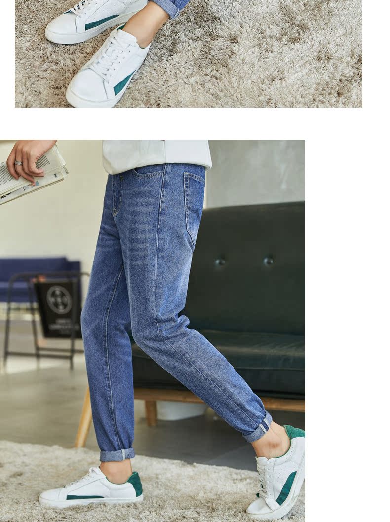 Sản phẩm quần áo Tiancheng 2019 xuân mới quần denim nam xu hướng phiên bản Hàn Quốc của quần yếm nam thanh lịch quần áo nam hàng hiệu	
