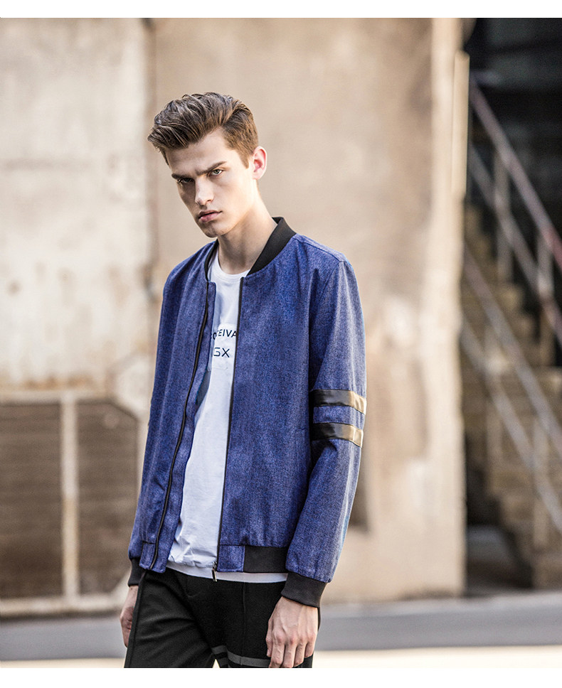 Осенняя трендовая бейсбольная модная куртка                