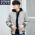 Quần áo Tiancheng 2019 mùa đông mới cho nam áo khoác cotton xu hướng phiên bản Hàn Quốc của ve áo ấm áp cotton trẻ trung nam - Bông