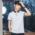 Quần áo Tiancheng 2018 mùa hè mới polo áo sơ mi nam ngắn tay T-Shirt màu in casual thanh niên triều từ bi