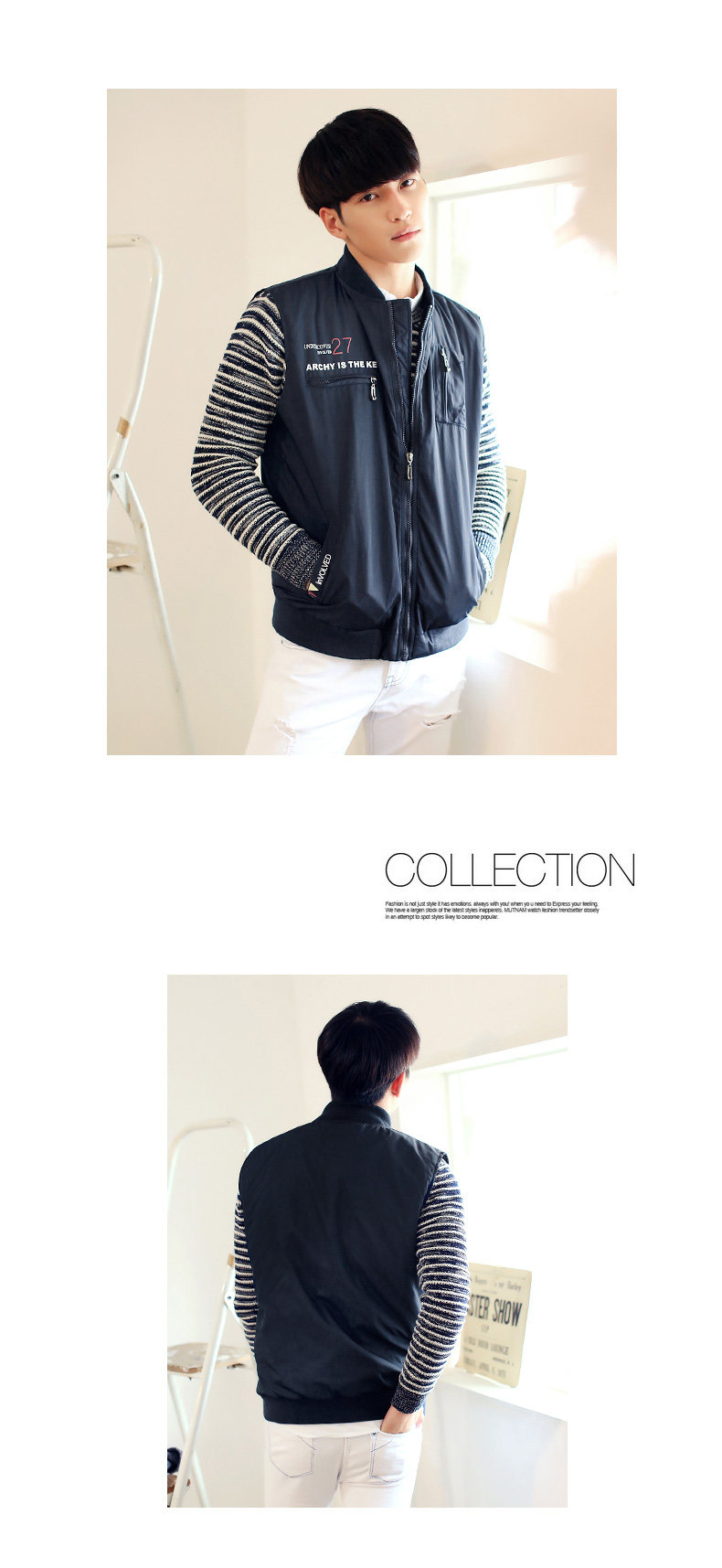 Débardeur homme Cotton vest EPTISON pour hiver - Ref 1597048 Image 19