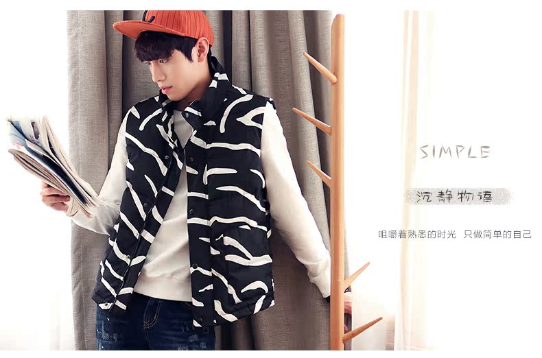 Débardeur homme Cotton vest EPTISON pour hiver - Ref 1597049 Image 10