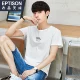 Quần áo Tiancheng 2019 hè mới áo thun nam tay ngắn nam xu hướng Hàn Quốc cổ tròn cotton nửa tay áo áo thun nam tay ngắn có cổ