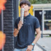 Quần áo Tiancheng 2018 mùa hè mới ngắn tay Polo nam xu hướng Hàn Quốc thêu T-Shirt thanh niên nửa tay áo sơ mi Polo