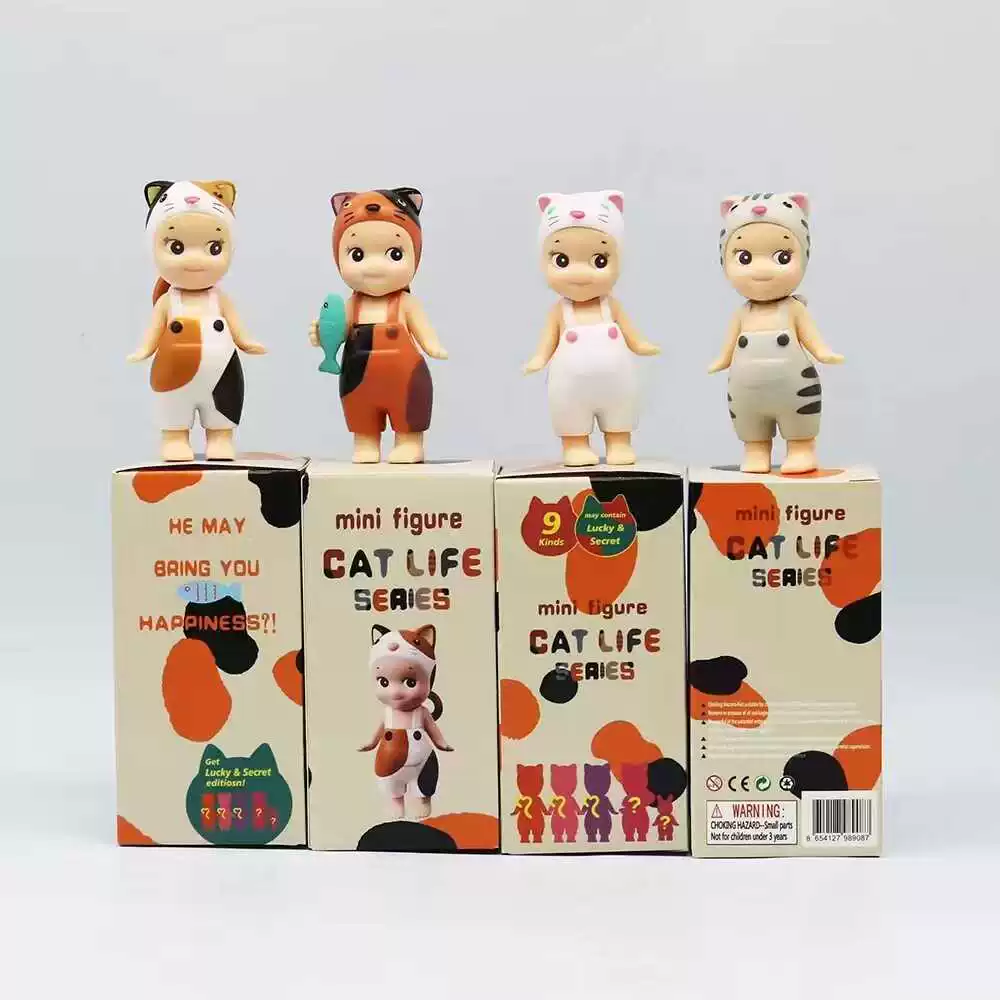 Set, cute doll, cat, Birthday gift