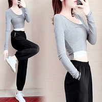 Серый топ+черные брюки