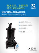 Pump Industry (Group) Co. Ltd. WQ E type WQ EC S type sewage pump submersible sewage pump