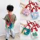 Children's Bags Boys and Girls Korean Style Fashion Shoulder Bag Versatile Sesame Street Canvas Travel Casual Hand Carry Diagonal Span