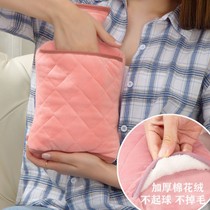Thickened hot water bag water injection explosion protection Irrigation Water Warm Water Bag Warm Feet Bed Warm Hand Bag By Coveted Plush Warm Hand Treasure