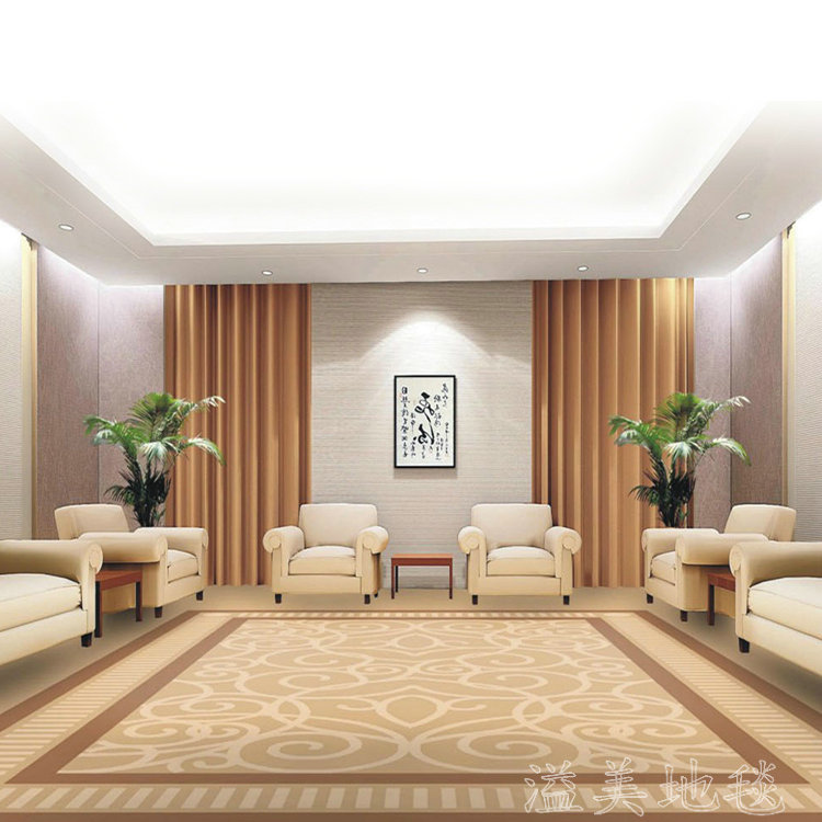 Yimei tùy chỉnh thủ công ty thảm phòng họp văn phòng acrylic phong cách châu Âu nhỏ gọn thời trang Kỹ thuật dày - Thảm thảm trải giường mùa đông