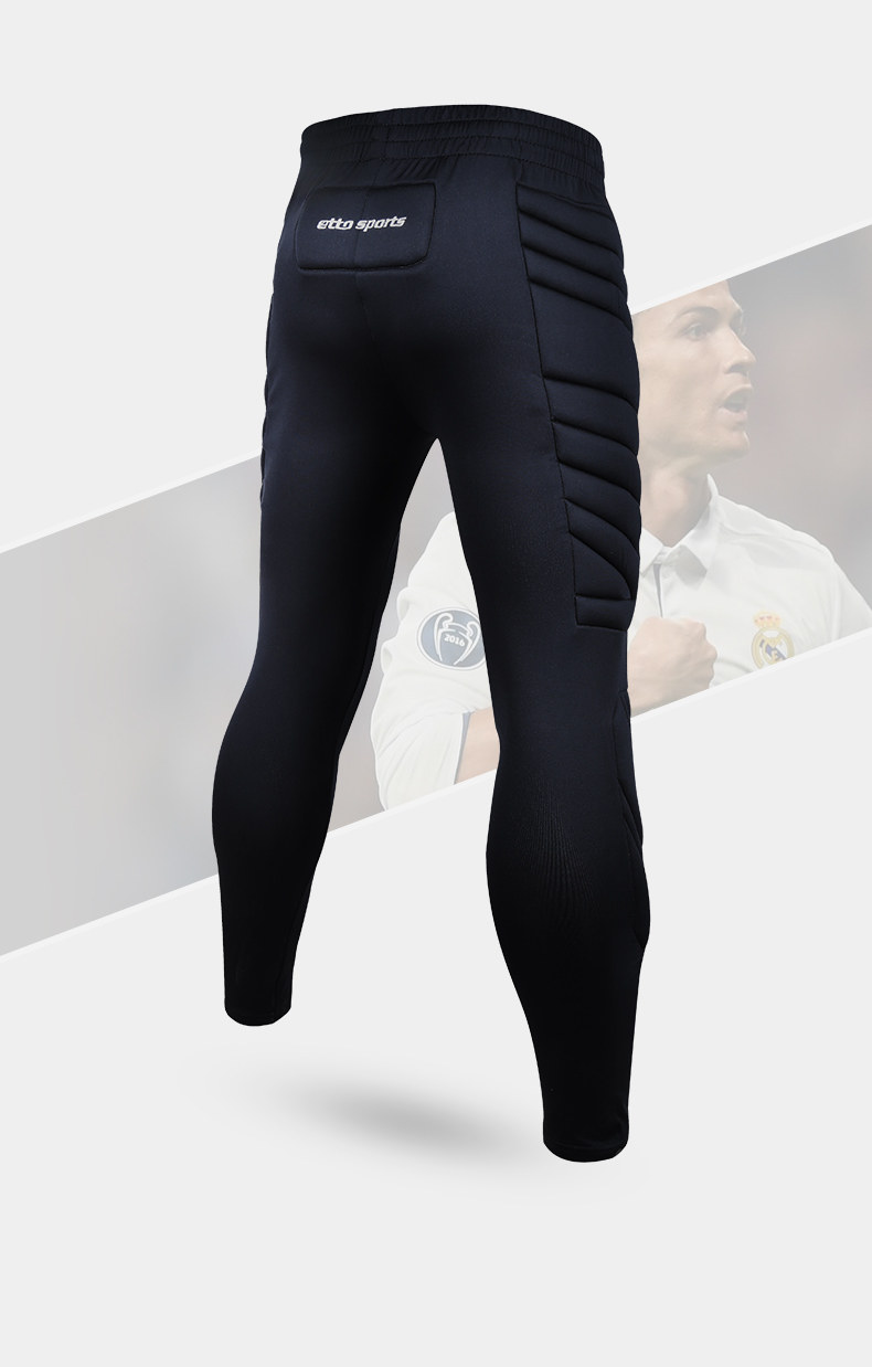 Футбольный вратарь, штаны подходит для мужчин и женщин для детей и взрослых, шорты, увеличенная толщина 