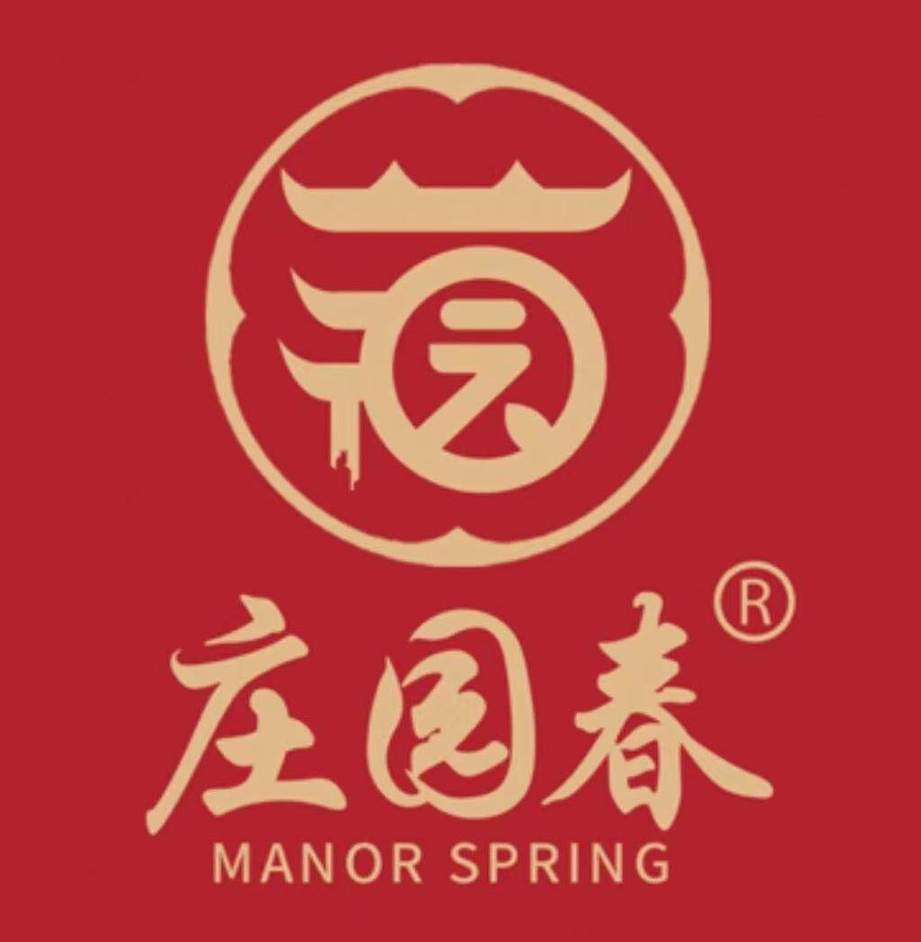 庄园春食品店的LOGO