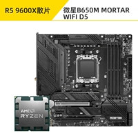 R5 9600X свободный чип + раствор MSI B650M MORTAR WIFI D5