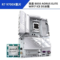 R7 9700x Lose Film + Gigabyte B850 Aorus Elite Wi -Fi7 Ice D5 Ice Sculpture
