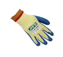 Haitai 0068 anti-cut dipping gloves wear-resistant and tear-resistant labor protection gloves puncture-proof auto repair mechanical protection