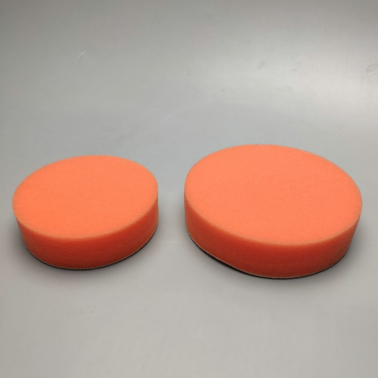 KTM 3 inch thick sponge polished disc car painted face beauty polished cotton 4 inch cover glazed cotton polished sponge tray