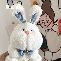 Плюшевая кукла, игрушка, успокаивающий кролик для сна на день Святого Валентина, популярно в интернете, с медвежатами, подарок на день рождения