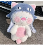 Кукла для сна, плюшевая подушка, игрушка, забавная акула, кот, подарок на день рождения