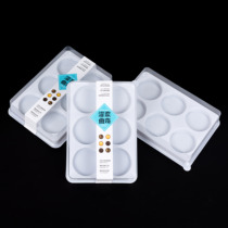 Grout Cookie Packaging Box 6 Grain Packed Biscuits Box Dessert Packaging Box Transparent Chinese Pastry Box Glutinous Rice Crust Box