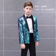 Các trẻ em mới 61 có thể lật cậu bé chiếc váy sân khấu chương trình biểu diễn piano boy hoa boy sequin phù hợp với màu sắc.