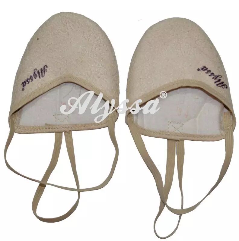 (Xiaoyuan R-G) domestically made professional artistic gymnastics shoes-semi-footed tip shoes (suede)