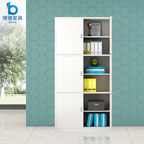 A4 steel three-section filing cabinet filing cabinet office bookcase iron cabinet with lock voucher cabinet data sorting cabinet