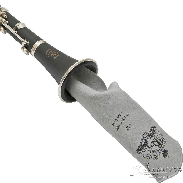 French BG A32 clarinet black tube inner chamber wipe cloth through strip cloth cleaning cloth