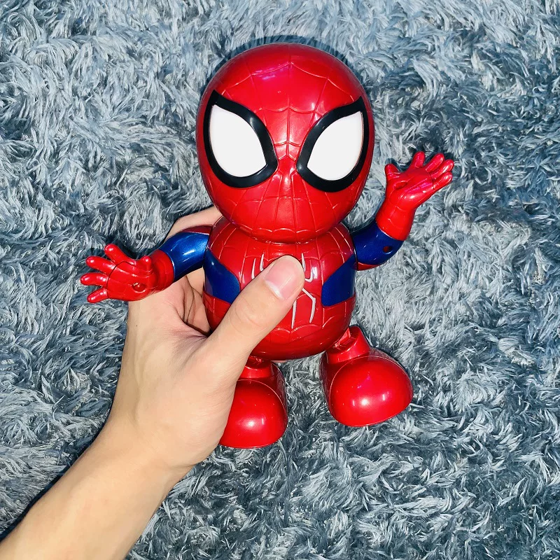 Танцевальный робот, легкий музыкальный электр toy, Marvel, подарок на день рождения
