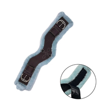 Western saddle front belly strap wool removable saddle belly strap wool belt anti-burn horse belly front belly strap curved belly strap