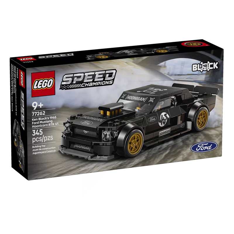 Lego Speed Super Racing Car 77262 Ken Block'65 Ford Mustang Boys Building Toy