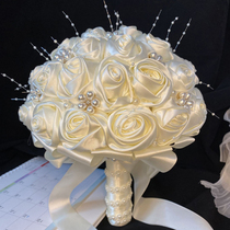 Wedding bouquet DIY material package bride handmade crystal diamond certificate bouquet new bestie wedding gift