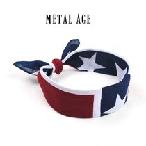 Motorcycle sunscreen headscarf hot girl hair band Female summer thin desert pirate bag headscarf male sweat-absorbing sports hair band