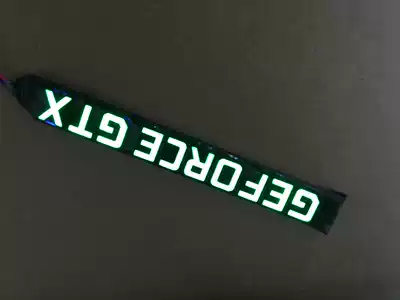 Nvidia graphics card LED light geforce light bar GTX1080 GTX1080TI public graphics card light