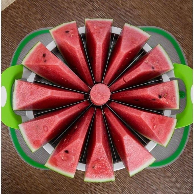 Cutting Melon Architecture Segmentor Excess Large Stainless Steel Watermelon Cutting Artificial Segmentator Fruit Segmentation Shake Sound