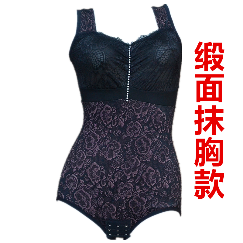 Nữ mùa thu và mùa đông cộng với nhung dày đồ lót nhiệt sau sinh miễn phí với corset hỗ trợ ngực bụng tam giác jumpsuit bộ quần áo định hình cơ thể
