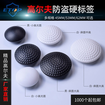 Golf anti-theft buckle clothes supermarket magnetic buckle anti-theft label buckle clothing anti-theft hard tag radio frequency anti-theft magnetic buckle