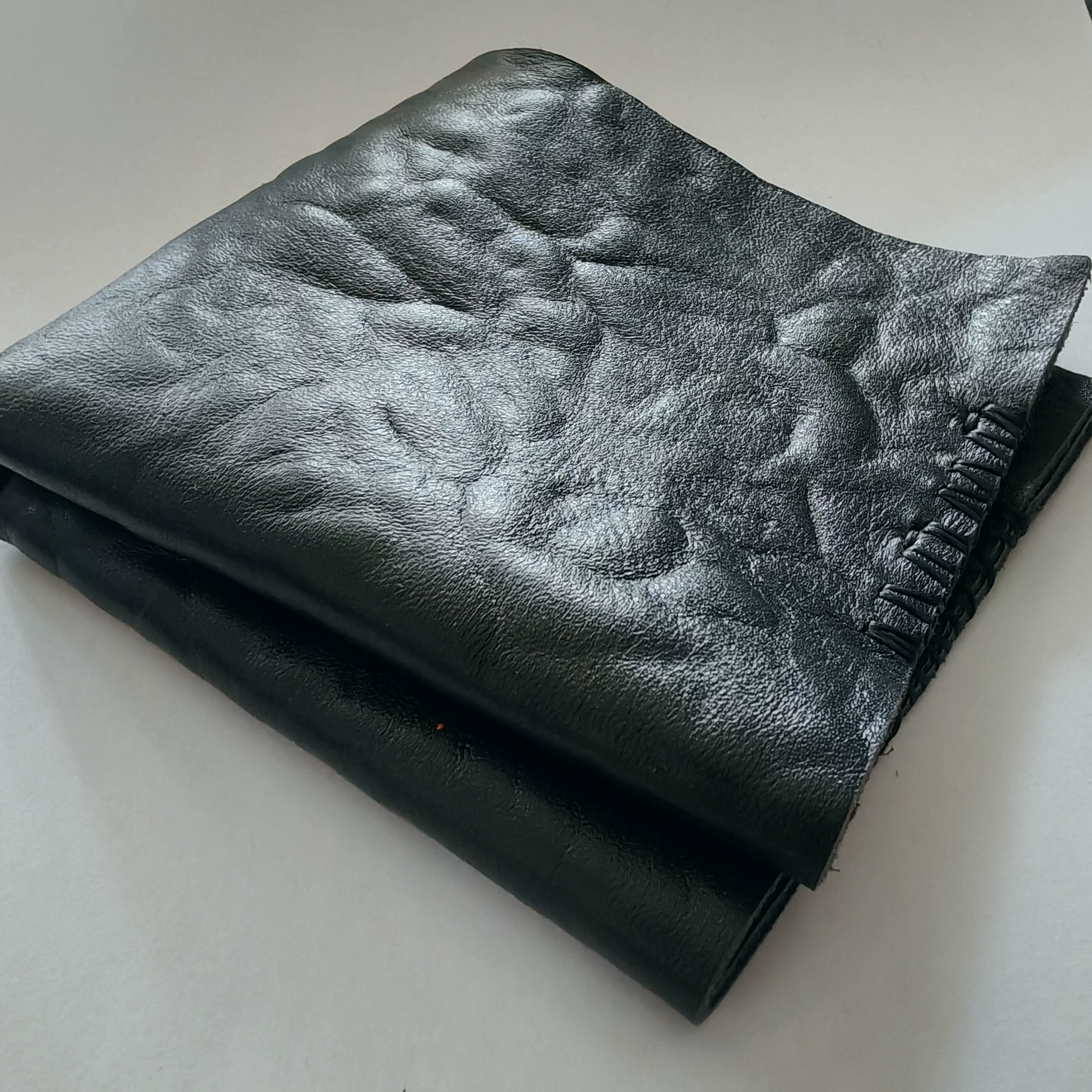 Retro genuine minimalistic leather wallet