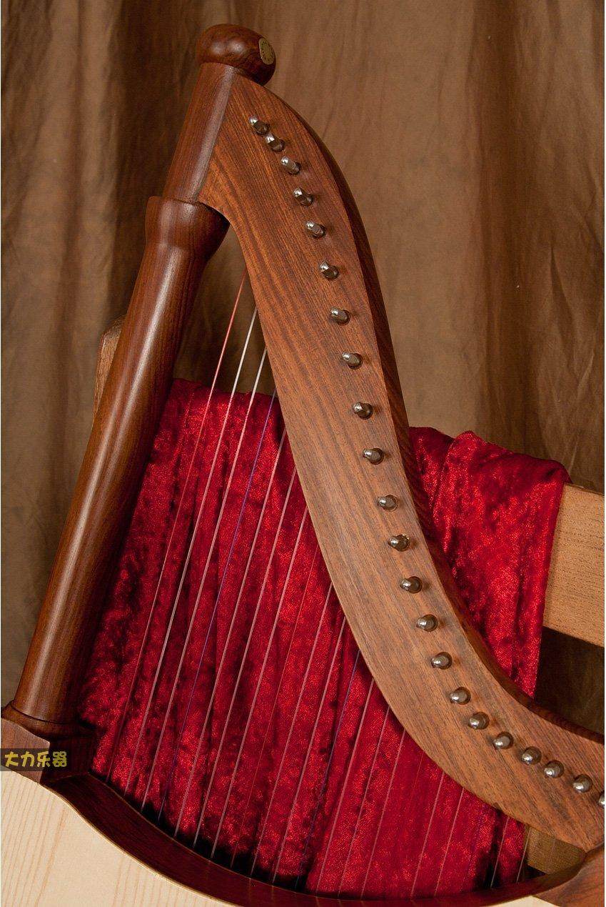 New King David 22string mahogany lyre Irish little harp Celtic harp