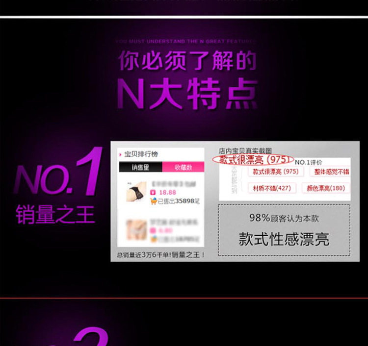 Slip sexy en La fibre de bambou - Ref 654314 Image 10