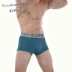 Quần nam bằng sợi tre Góc nam Bán buôn Modal Cotton thoáng khí Mùa hè băng lụa Thanh niên Boxer Quần short đầu thủy triều