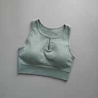 V -Neck Grey Green