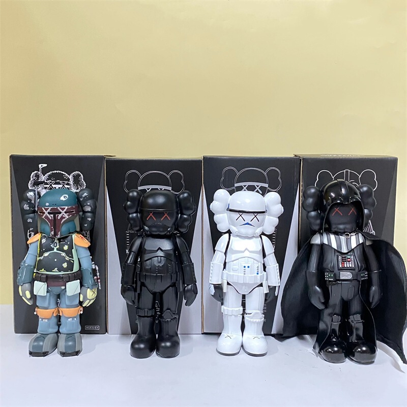 Star Wars Starwa Figurine Baoba Darth Vader Action Figure Trendy Toy Sz-Sujiao-Kaws Doll