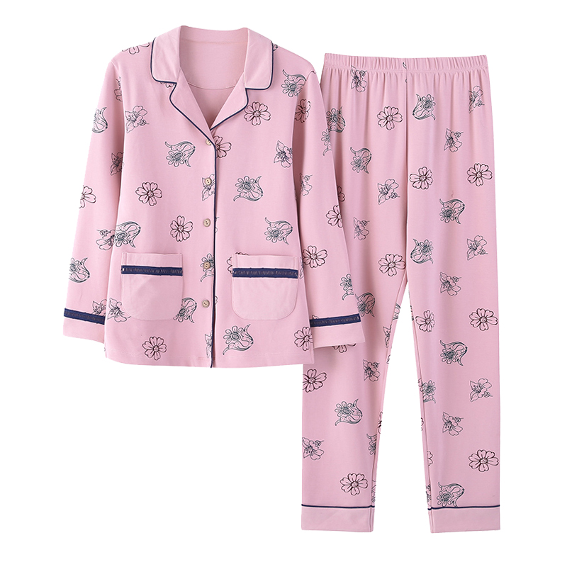 Pyjama pour femme MOONYANNE   en Coton à manches longues - Ref 2996179 Image 2