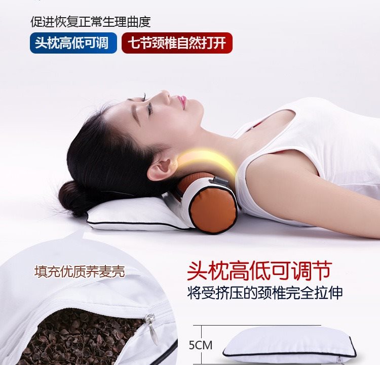 Gối cổ tử cung điện, cột sống, vật lý trị liệu đặc biệt, lực kéo, sưởi điện cho người lớn, nén nóng, sửa chữa, muối biển, gối nhiệt gối nước
