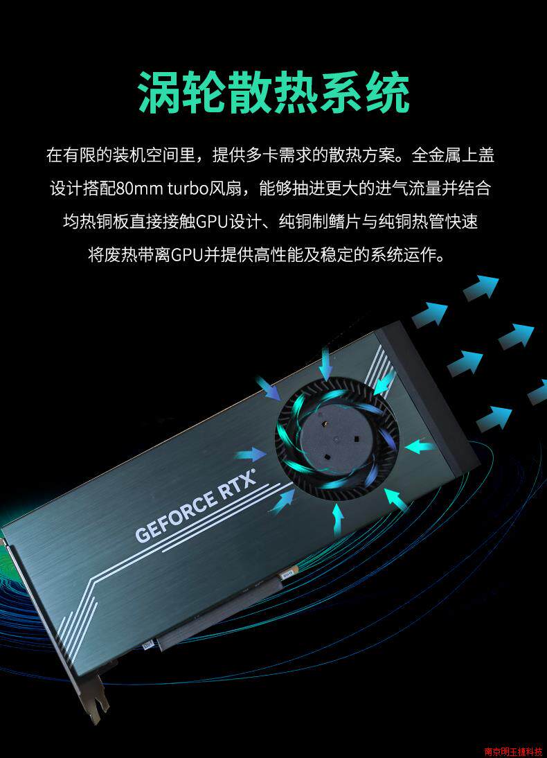 Видеокарта rtx4090单涡轮公版24g显存双槽深度学习gpu服务器高性能显卡 OTHER
